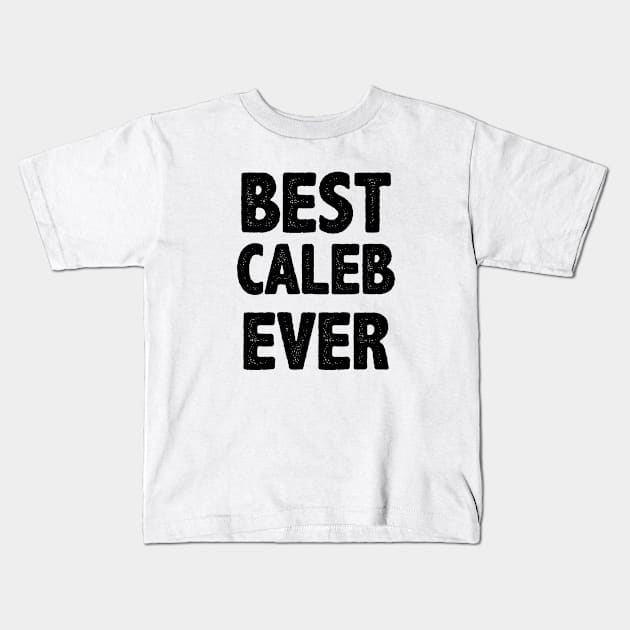 Name Caleb Funny Kids T-Shirt by gabrielakaren